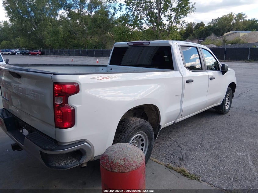 Vin: 3gcuyaef3mg271827, lot: 46619922, chevrolet silverado 1500 4wd  standard bed wt 20214