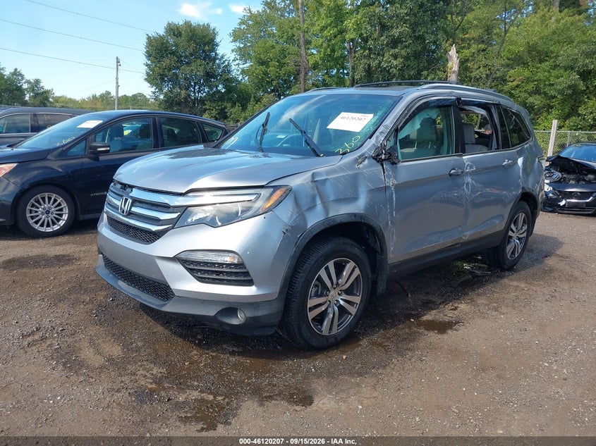 2016 Honda Pilot, Rollover, IAAI, VIN 5FNYF5H74GB038715 — photo 2