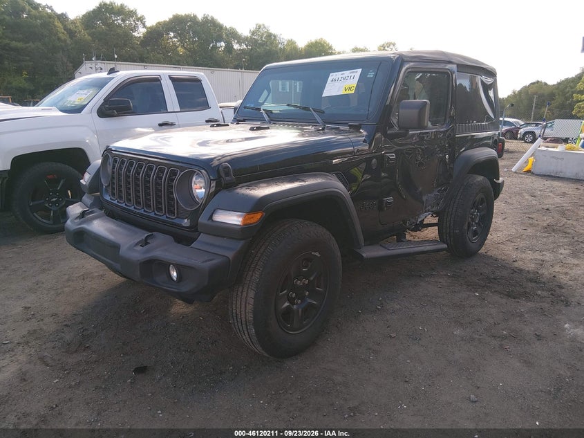 Vin: 1c4pjxan0tw151047, lot: 46619931, jeep wrangler sport 4x4 20262