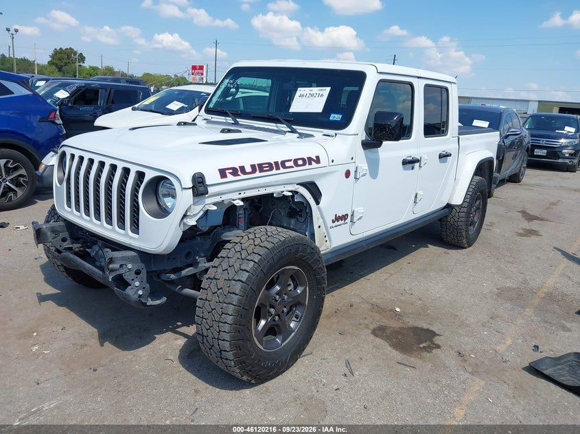 Vin: 1c6jjtbg4ml559379, lot: 46619936, jeep gladiator rubicon 4x4 20212