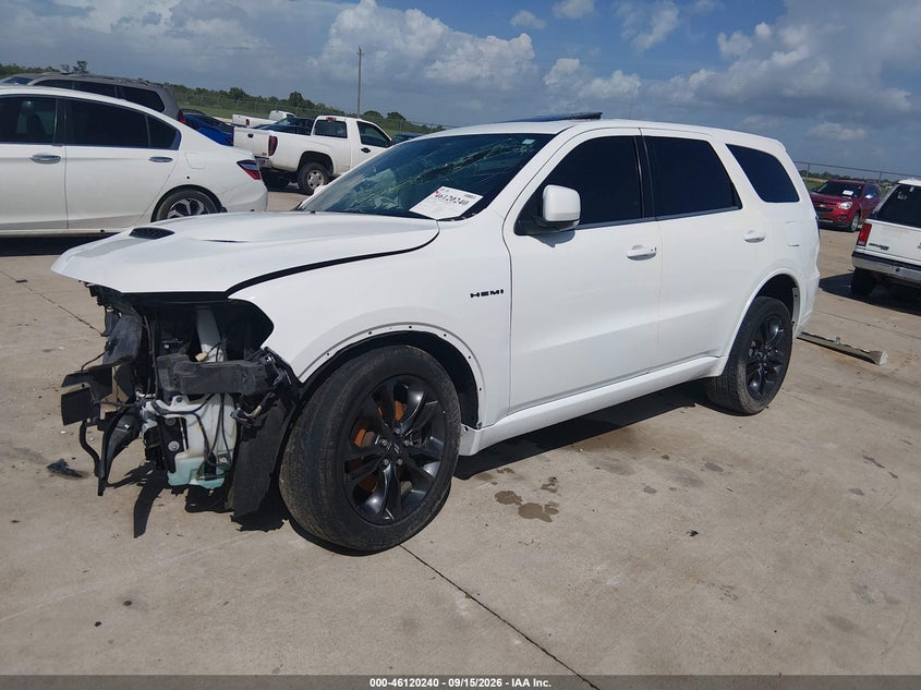 Vin: 1c4sdhct4nc226291, lot: 46619960, dodge durango orange sport rwd 20222