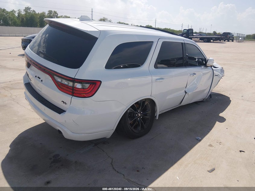 Vin: 1c4sdhct4nc226291, lot: 46619960, dodge durango orange sport rwd 20224