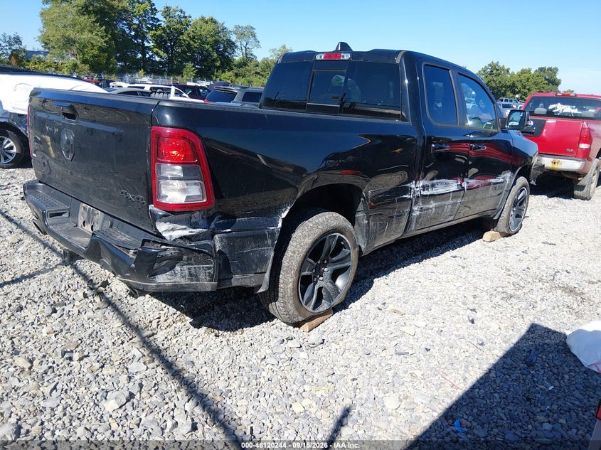 Vin: 1c6srfbt0pn629240, lot: 46619964, ram 1500 big horn  4x4 6'4 box 20234