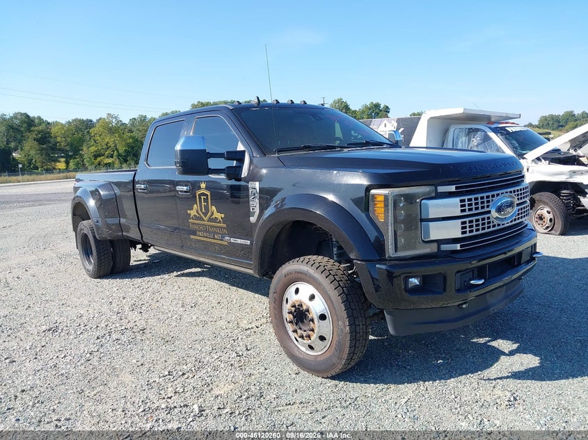 2019 FORD F-450 PLATINUM