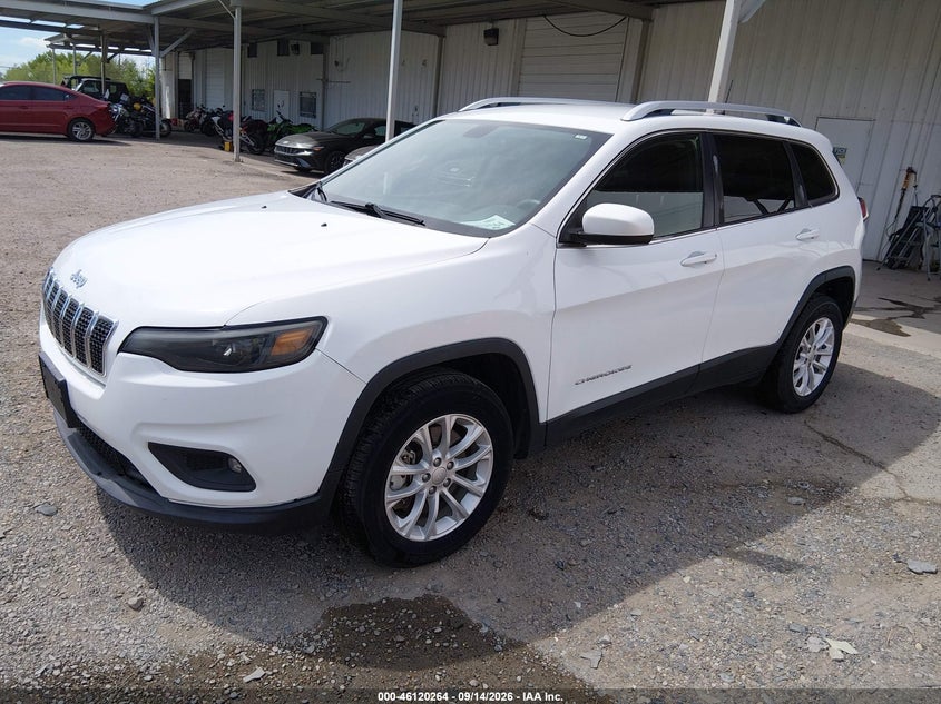 2019 Jeep Cherokee Latitude 4X4, Обычный износ, IAAI, VIN 1C4PJMCB1KD429918 — фото 2