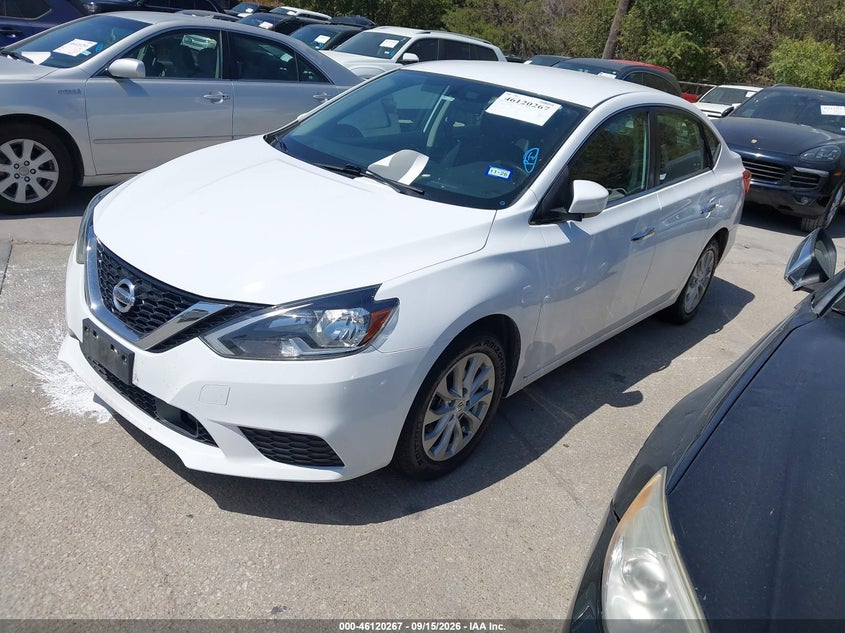 Vin: 3n1ab7apxky337368, lot: 46619987, nissan sentra sv 20192