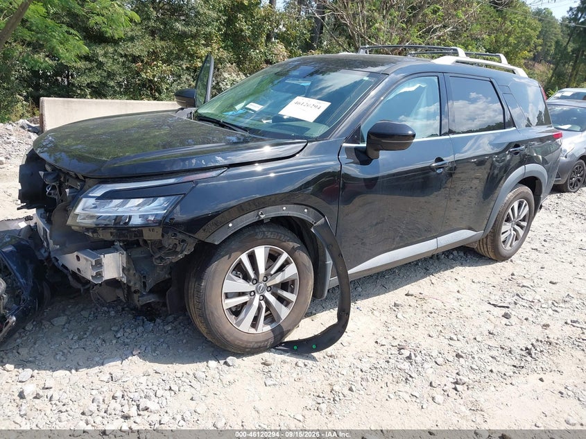 2022 Nissan Pathfinder, Front End, IAAI, VIN 5N1DR3CA3NC210610 — photo 2