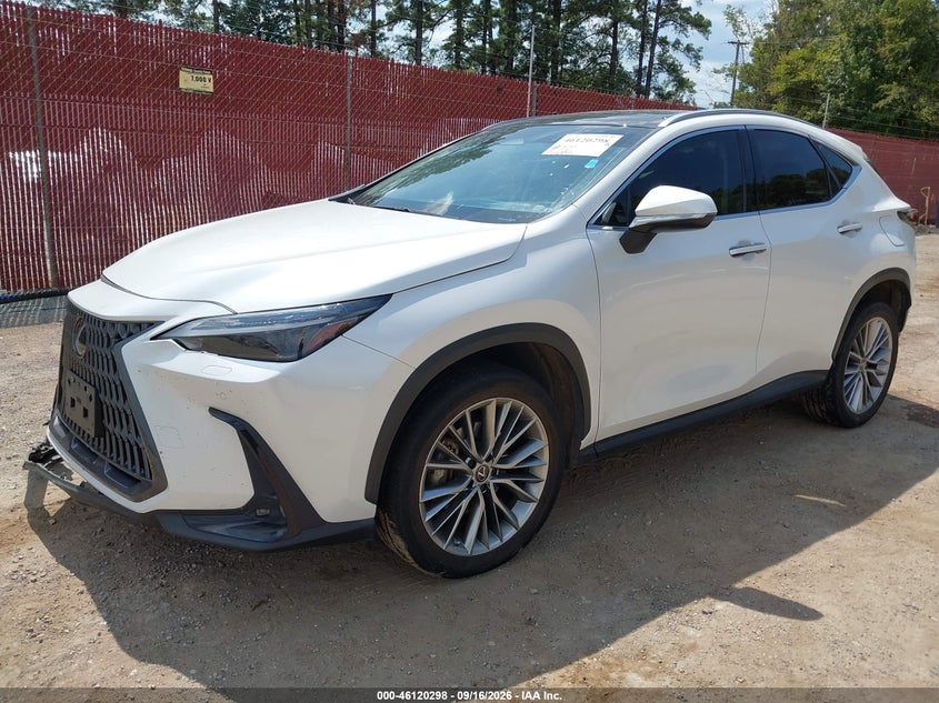 Vin: jtjhgcez3n5000525, lot: 46620018, lexus nx 350 luxury 20222