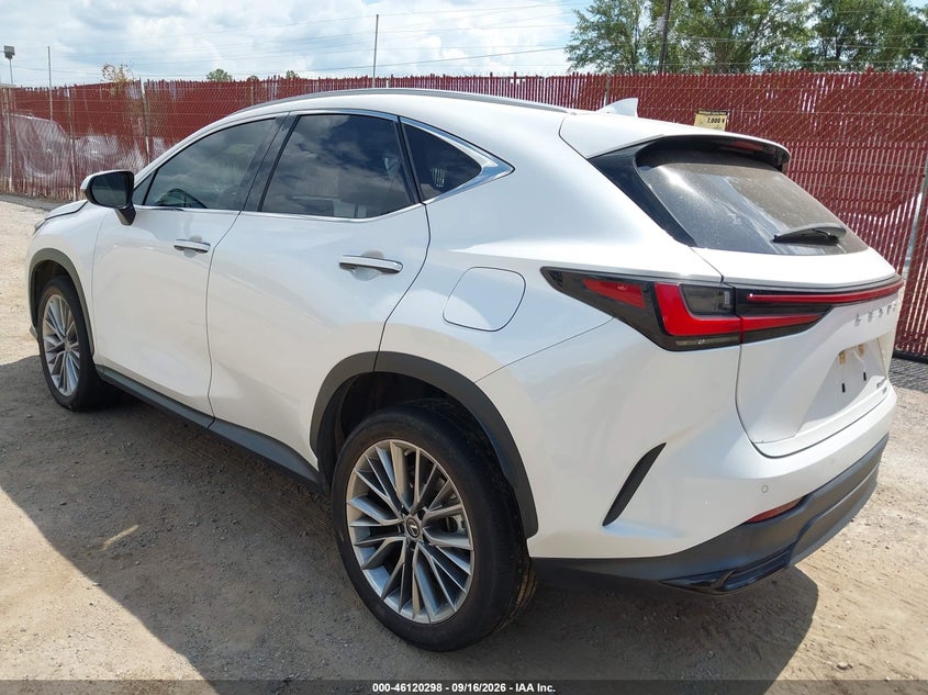 Vin: jtjhgcez3n5000525, lot: 46620018, lexus nx 350 luxury 20223
