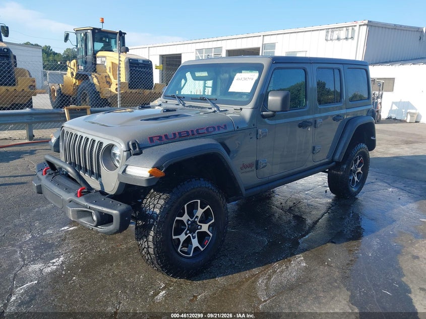 Vin: 1c4hjxfg2lw111826, lot: 46620019, jeep wrangler unlimited rubicon 4x4 20202