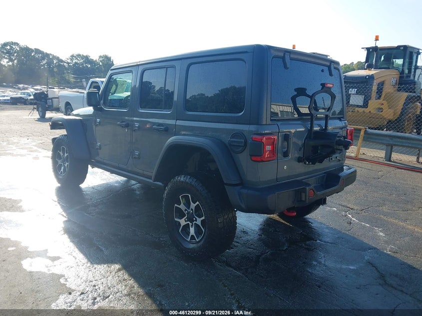 Vin: 1c4hjxfg2lw111826, lot: 46620019, jeep wrangler unlimited rubicon 4x4 20203