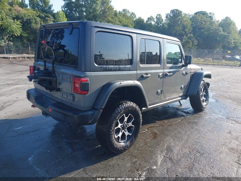 Vin: 1c4hjxfg2lw111826, lot: 46620019, jeep wrangler unlimited rubicon 4x4 20204