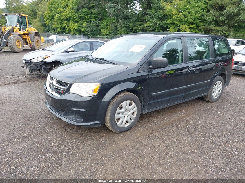 Vin: 2c4rdgbg9gr140420, lot: 46620024, dodge grand caravan american value pkg 20162