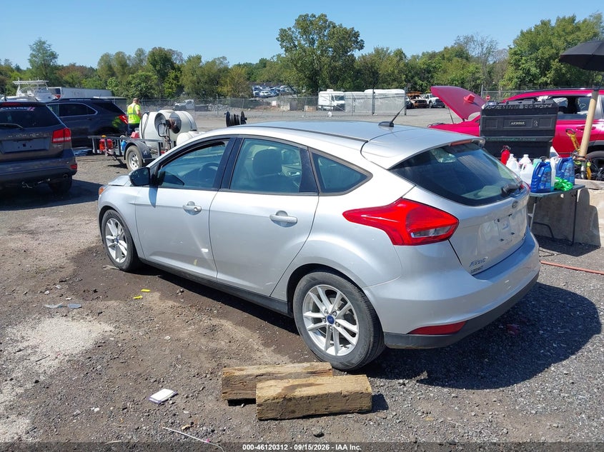 Vin: 1fadp3k2xgl391590, lot: 46620032, ford focus se 20163