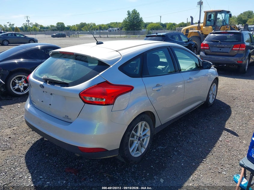 Vin: 1fadp3k2xgl391590, lot: 46620032, ford focus se 20164
