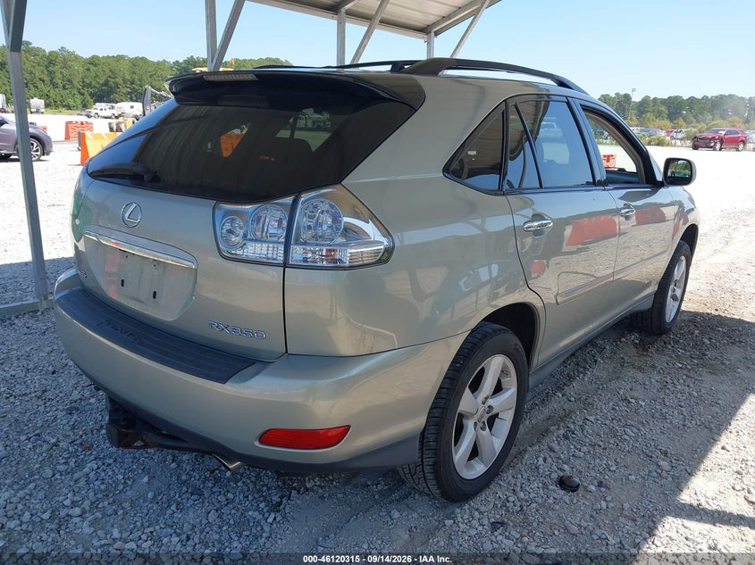 LEXUS RX 350 2008 VIN 2T2HK31U78C067174
