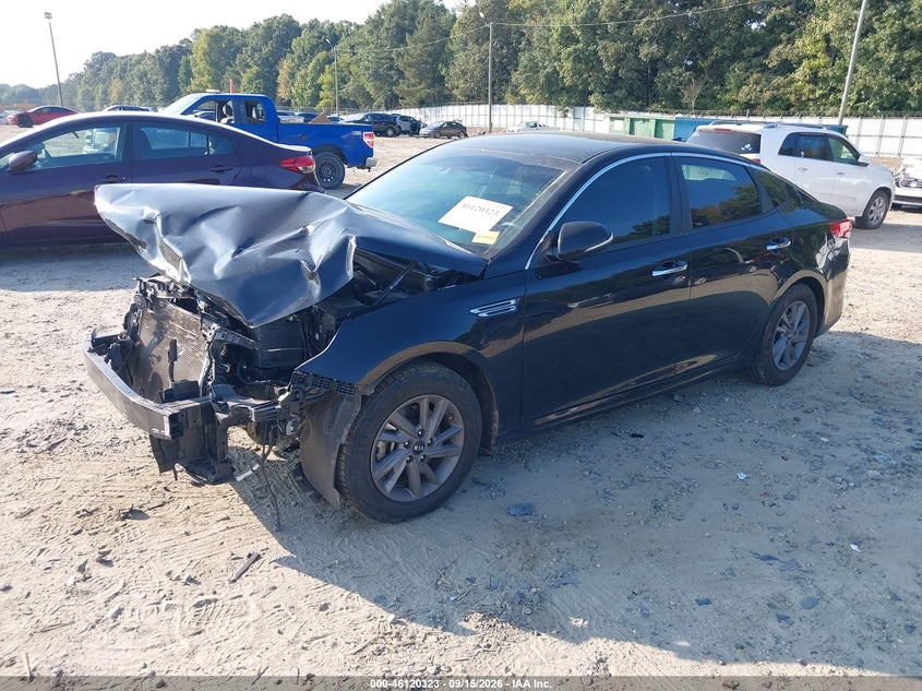 Vin: 5xxgt4l32lg414760, lot: 46620043, kia optima lx 20202