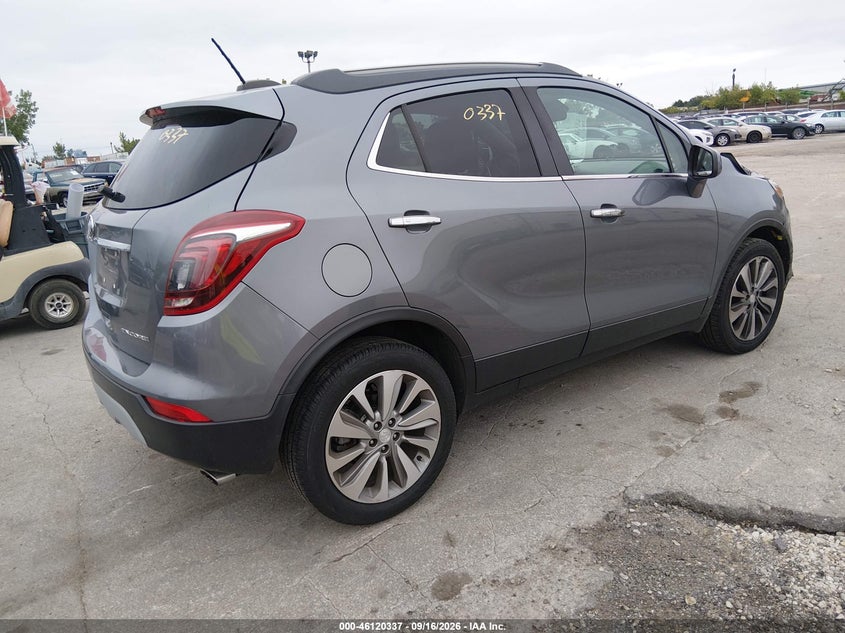 Vin: kl4cjasb7lb017346, lot: 46620057, buick encore fwd preferred 20204