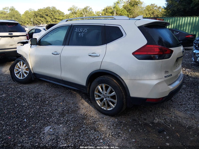 Vin: jn8at2mvxhw253675, lot: 46620061, nissan rogue sv 20173