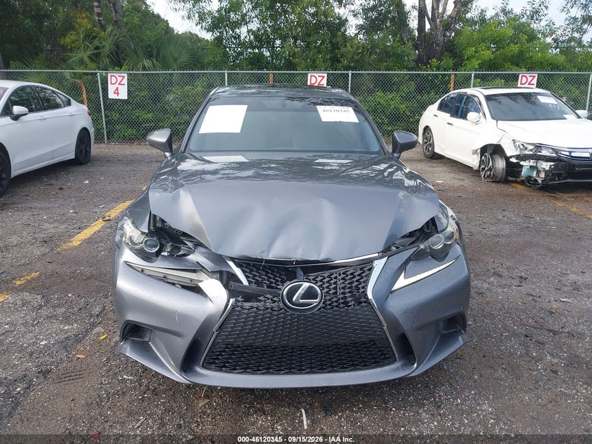 LEXUS IS 250 2015 VIN JTHBF1D23F5079506