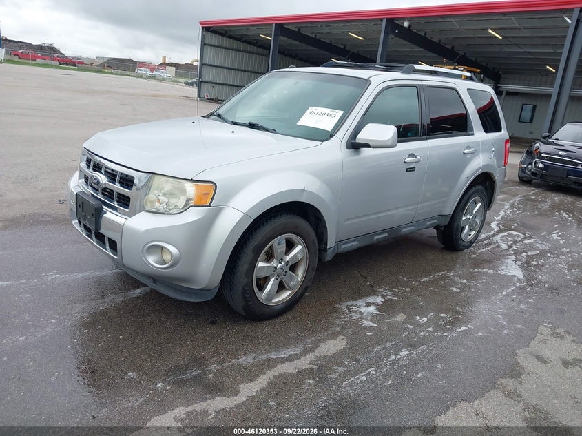 Vin: 1fmcu9eg3ckc44449, lot: 46620073, ford escape limited 20122