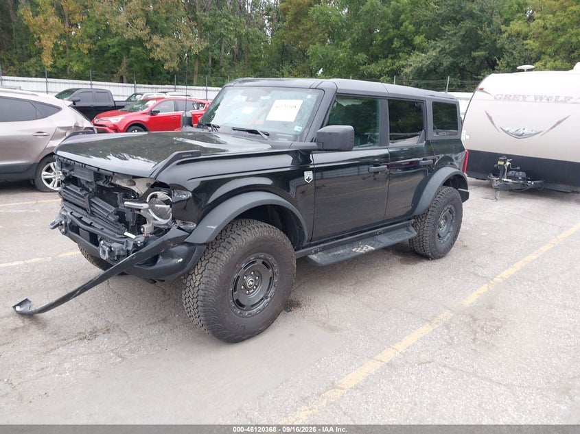 Vin: 1fmee7bh2slb12430, lot: 46620088, ford bronco big bend 20252