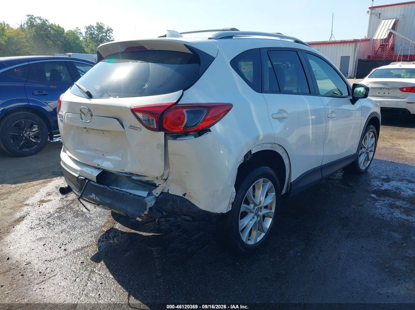 Vin: jm3ke4de8d0165251, lot: 46620089, mazda cx-5 grand touring 20134