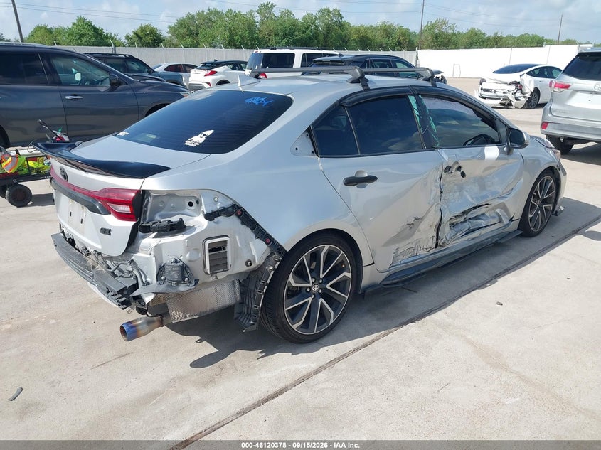 Vin: jtdp4rce9lj004545, lot: 46620097, toyota corolla se 20204