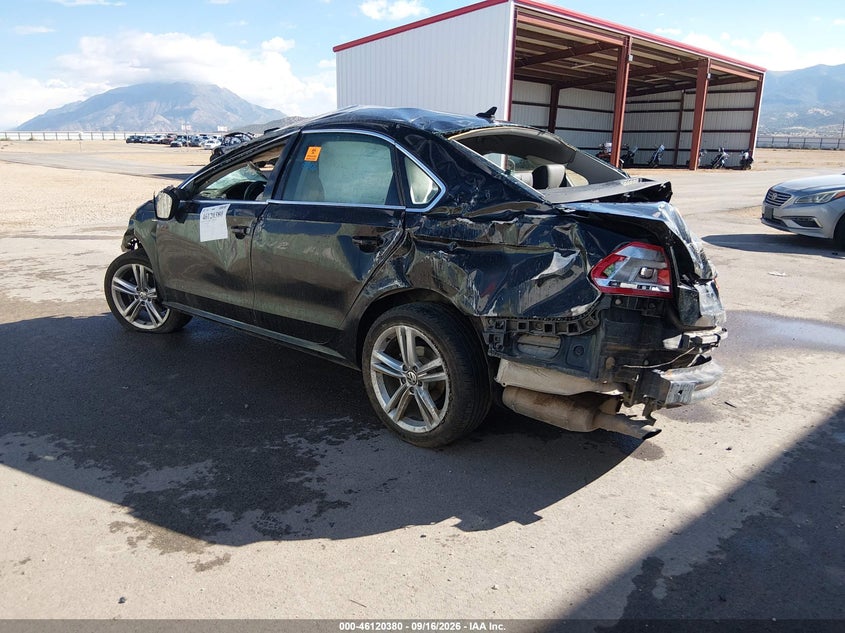 Vin: 1vwas7a32fc116546, lot: 46620100, volkswagen passat 1.8t limited edition 20153