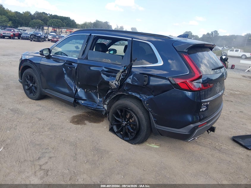Vin: 7fars6h8xse007495, lot: 46620104, honda cr-v hybrid sport-l 20253