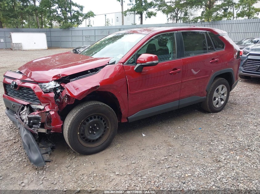 Vin: 2t3g1rfv9nw252982, lot: 46620107, toyota rav4 le 20222