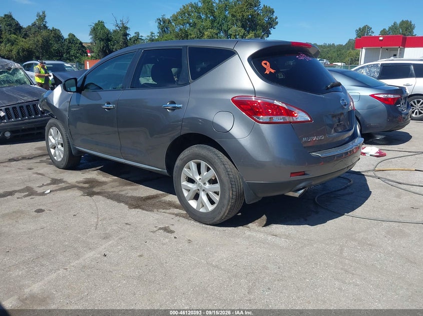 Vin: jn8az1mw3ew529112, lot: 46620113, nissan murano s 20143
