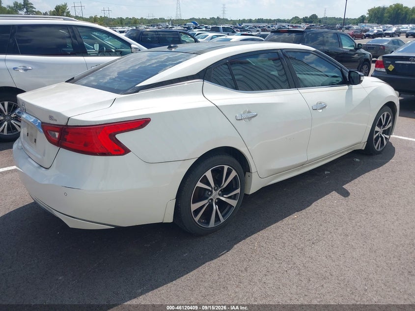 Vin: 1n4aa6ap1gc388354, lot: 46620128, nissan maxima 3.5 sl 20164