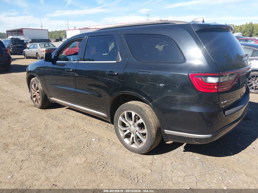 Vin: 1c4rdjag2jc439777, lot: 46620139, dodge durango sxt awd 20183