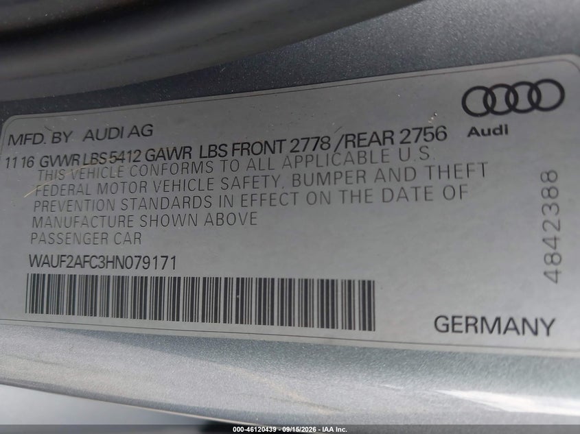 2017 AUDI A6 3.0T PREMIUM PLUS · Фото 9