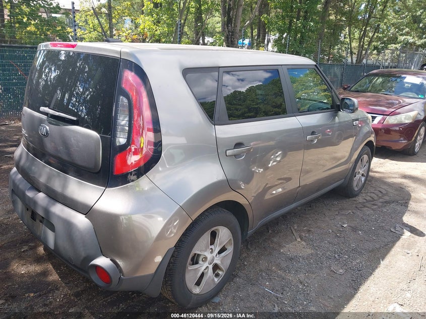Vin: kndjn2a21g7302321, lot: 46620164, kia soul 20164