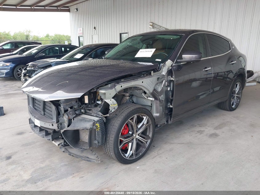 Vin: zn661yua5lx356737, lot: 46620168, maserati levante s 20202
