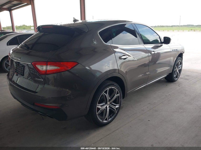 Vin: zn661yua5lx356737, lot: 46620168, maserati levante s 20204