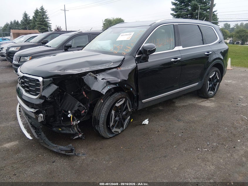 Vin: 5xyp6dgc5sg710674, lot: 46620169, kia telluride s 20252