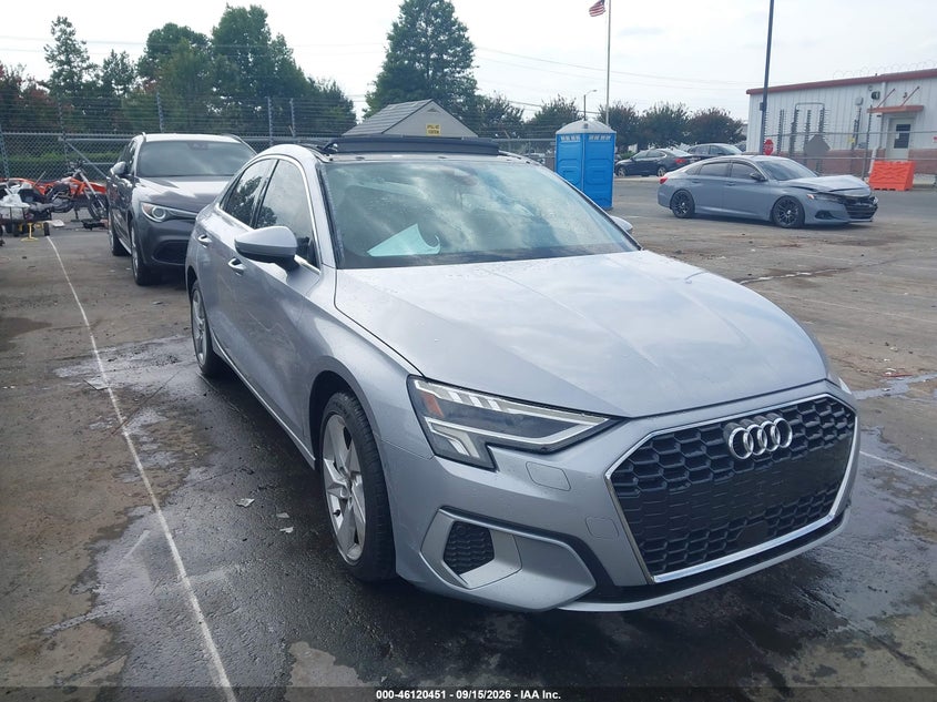 Vin: waubudgy9pa063440, lot: 46620171, audi a3 premium plus 40 tfsi front-wheel drive s tronic 2023 img_1