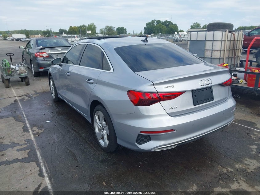 Vin: waubudgy9pa063440, lot: 46620171, audi a3 premium plus 40 tfsi front-wheel drive s tronic 20233
