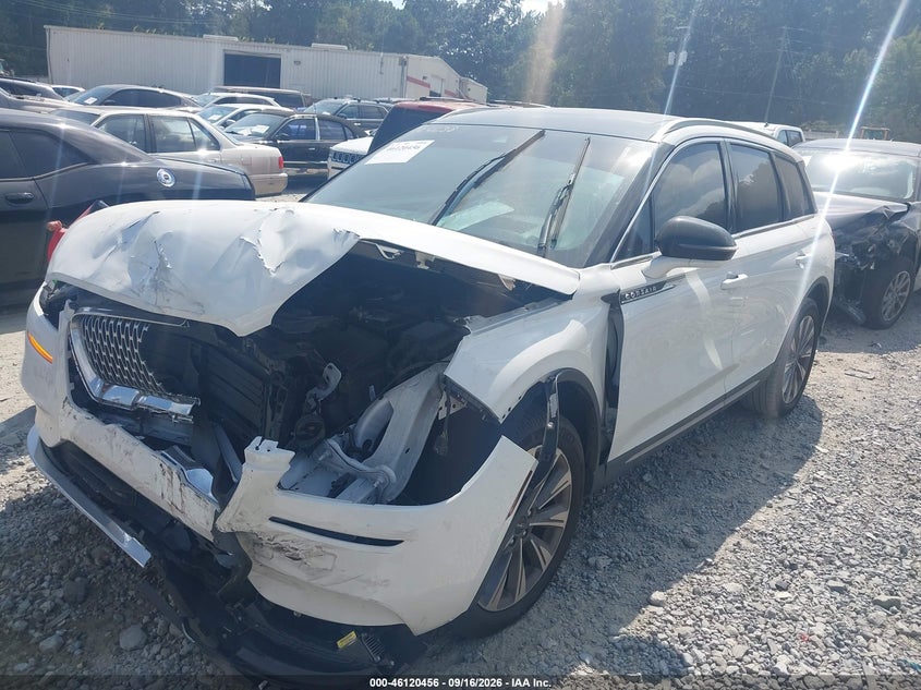 Vin: 5lmcj2c9xnul20497, lot: 46620176, lincoln corsair reserve 20222