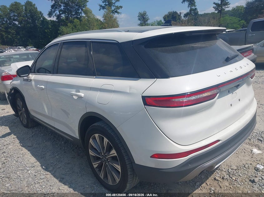 Vin: 5lmcj2c9xnul20497, lot: 46620176, lincoln corsair reserve 20223