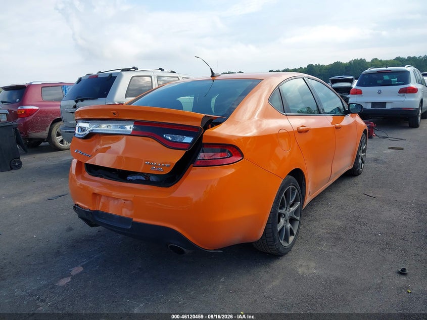 Vin: 1c3cdfbb0ed824104, lot: 46620178, dodge dart sxt 20144
