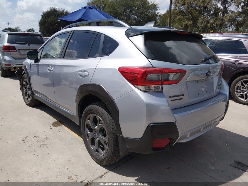 Vin: jf2gthsc1ph276583, lot: 46620181, subaru crosstrek sport 20233
