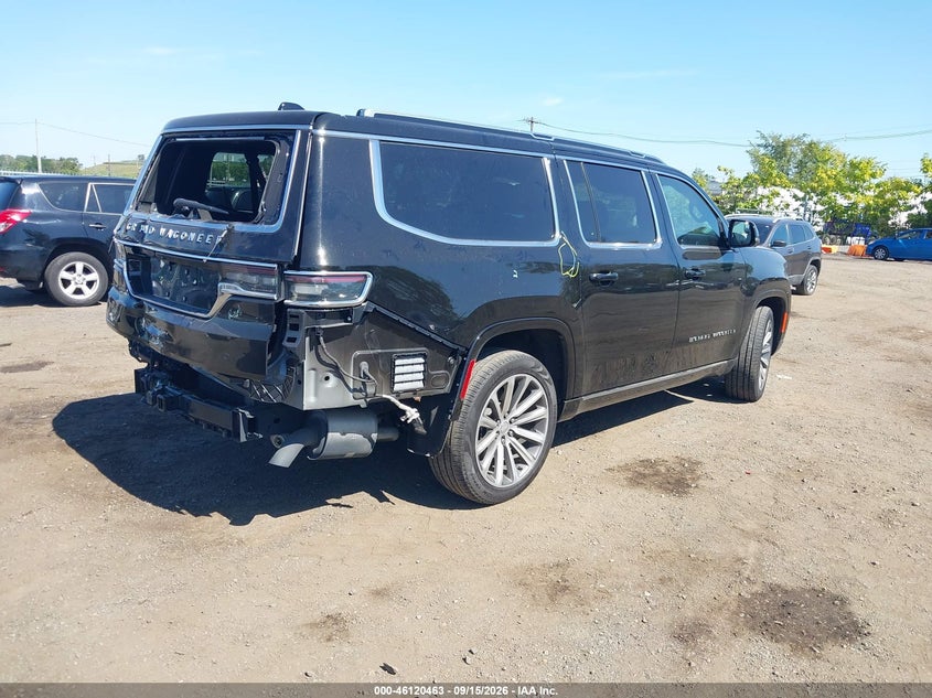 Vin: 1c4sjsep6ps550079, lot: 46620183, jeep grand wagoneer l 4x4 20234