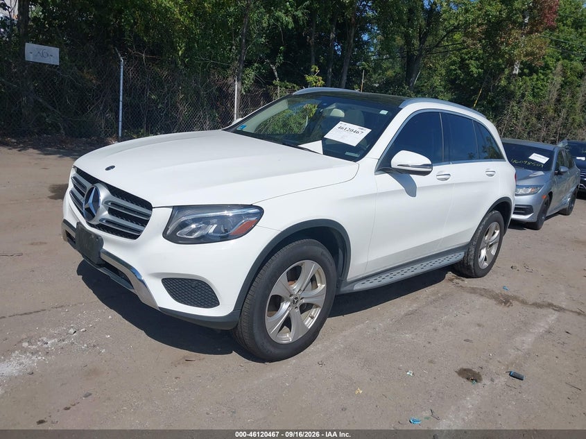 Vin: wdc0g4kb7jv048076, lot: 46620187, mercedes-benz glc 300 4matic 20182