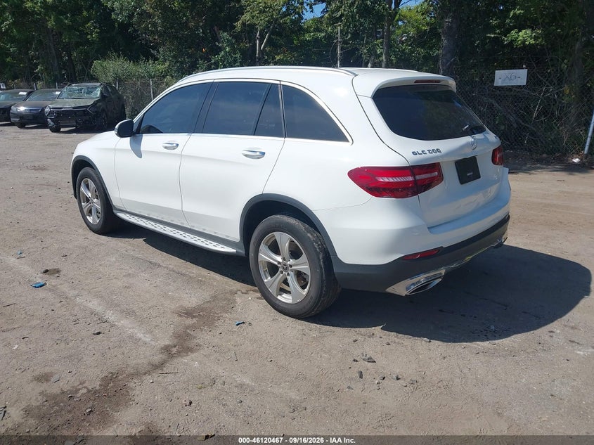 Vin: wdc0g4kb7jv048076, lot: 46620187, mercedes-benz glc 300 4matic 20183
