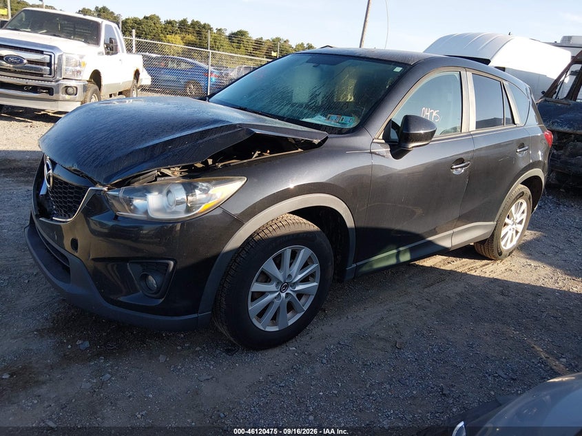 Vin: jm3ke2ce3d0102029, lot: 46620195, mazda cx-5 touring 20132