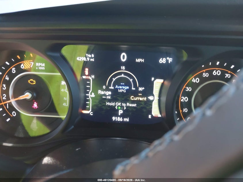 JEEP WRANGLER 2026 VIN 1C4PJXFG4TW298188